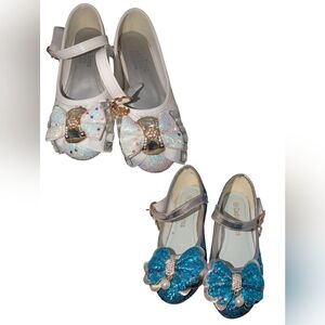 Girls' Glittery Dress up Shoes